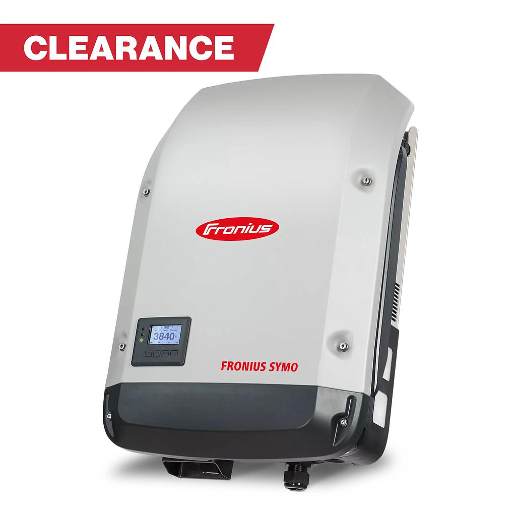 [Symo 8.2-3-M] CLEARANCE Fronius Symo 8.2-3-M 8.2kW Three Phase Inverter (2 MPPT) CEC Expiry 17/11/2026