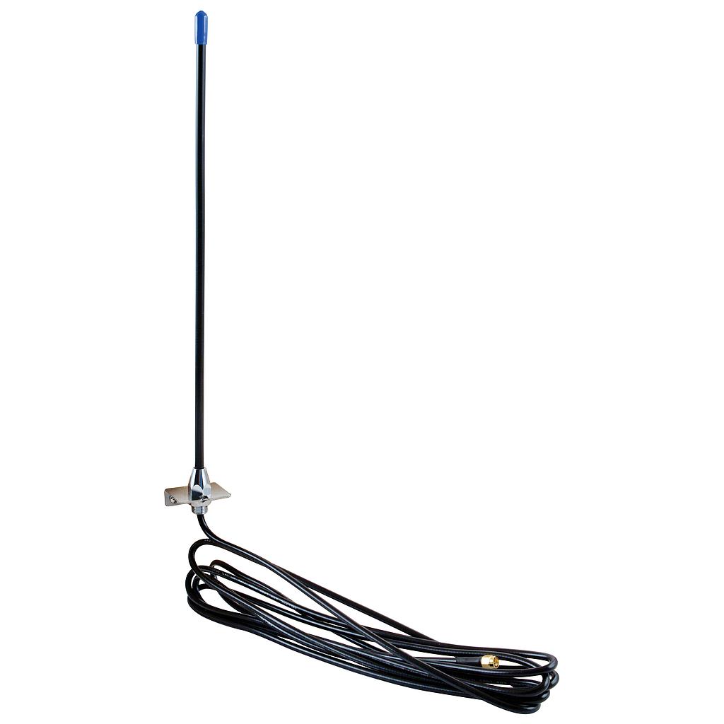 [ANT433S] 433MHz Medium Range Helical Whip Antenna with Coaxial cable and SMA connector - 38cm / 4.5dBi