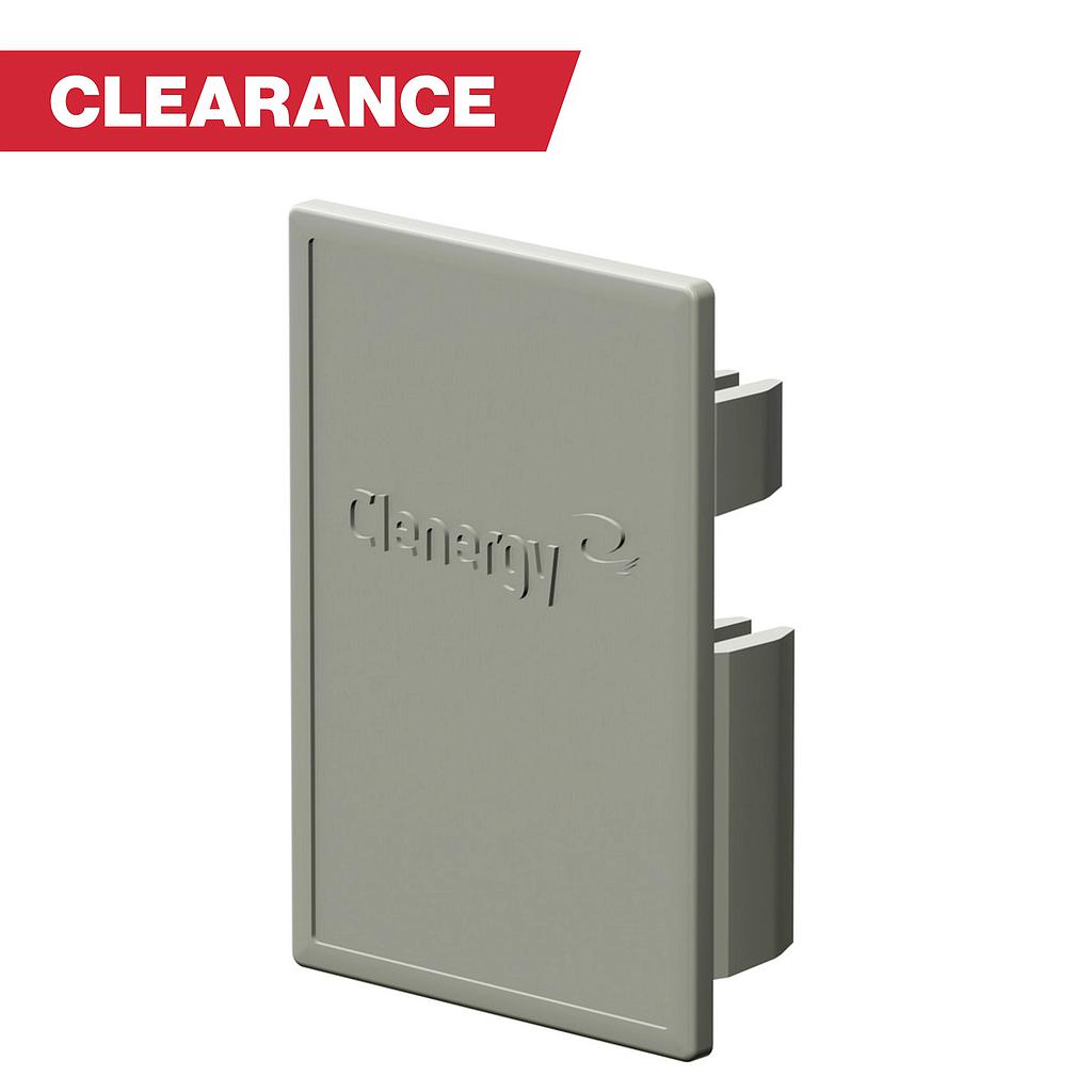 [CAP-ECO/PA] CLEARANCE Clenergy PV-EzRack, Rail End Cap for ECO Rail