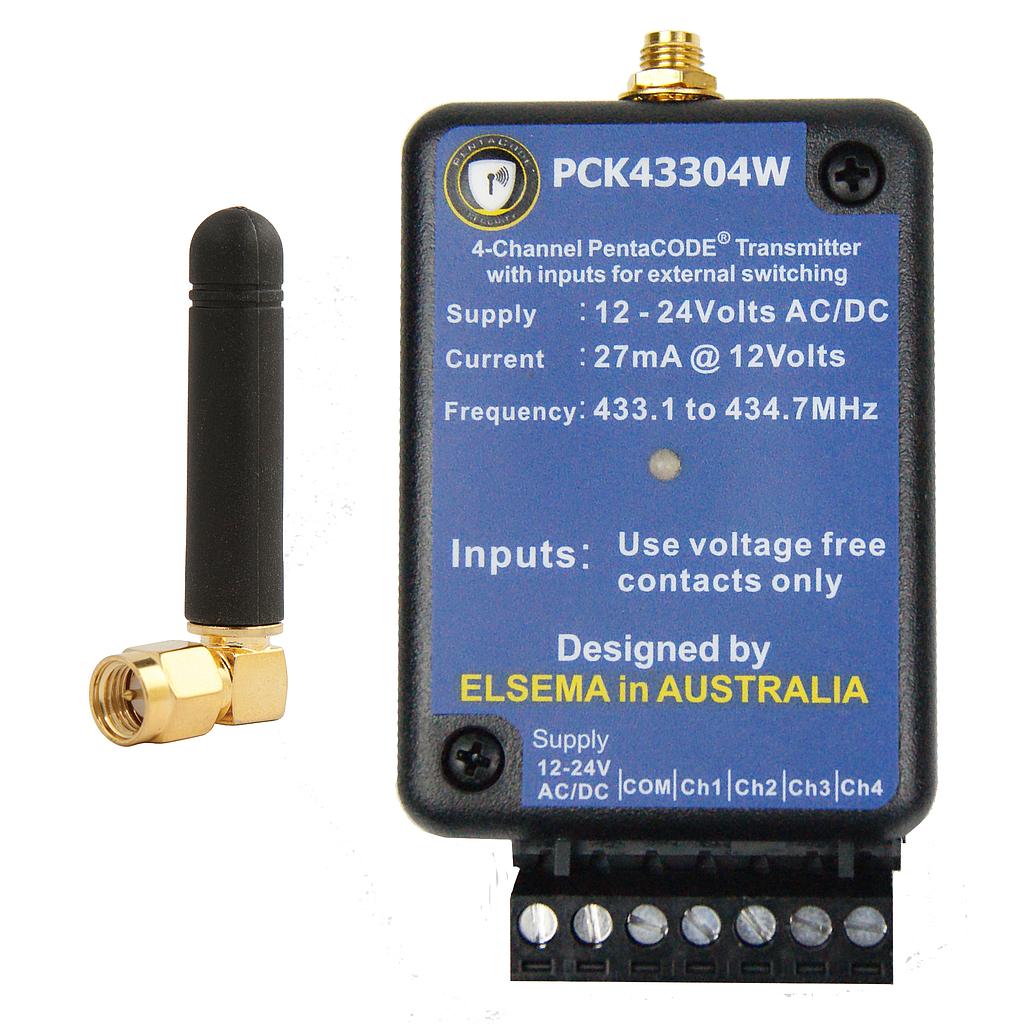 [PCK43304W] Elsema 433MHz Remote Contactor Tripping Transmitter with Frequency Hopping