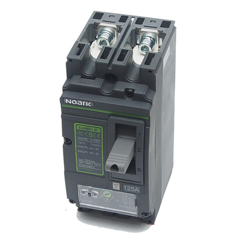 [N28709] Noark 125A Ex9MD1B DC Moulded Case Circuit Breaker MCCB 2 Pole 25kA (852896)
