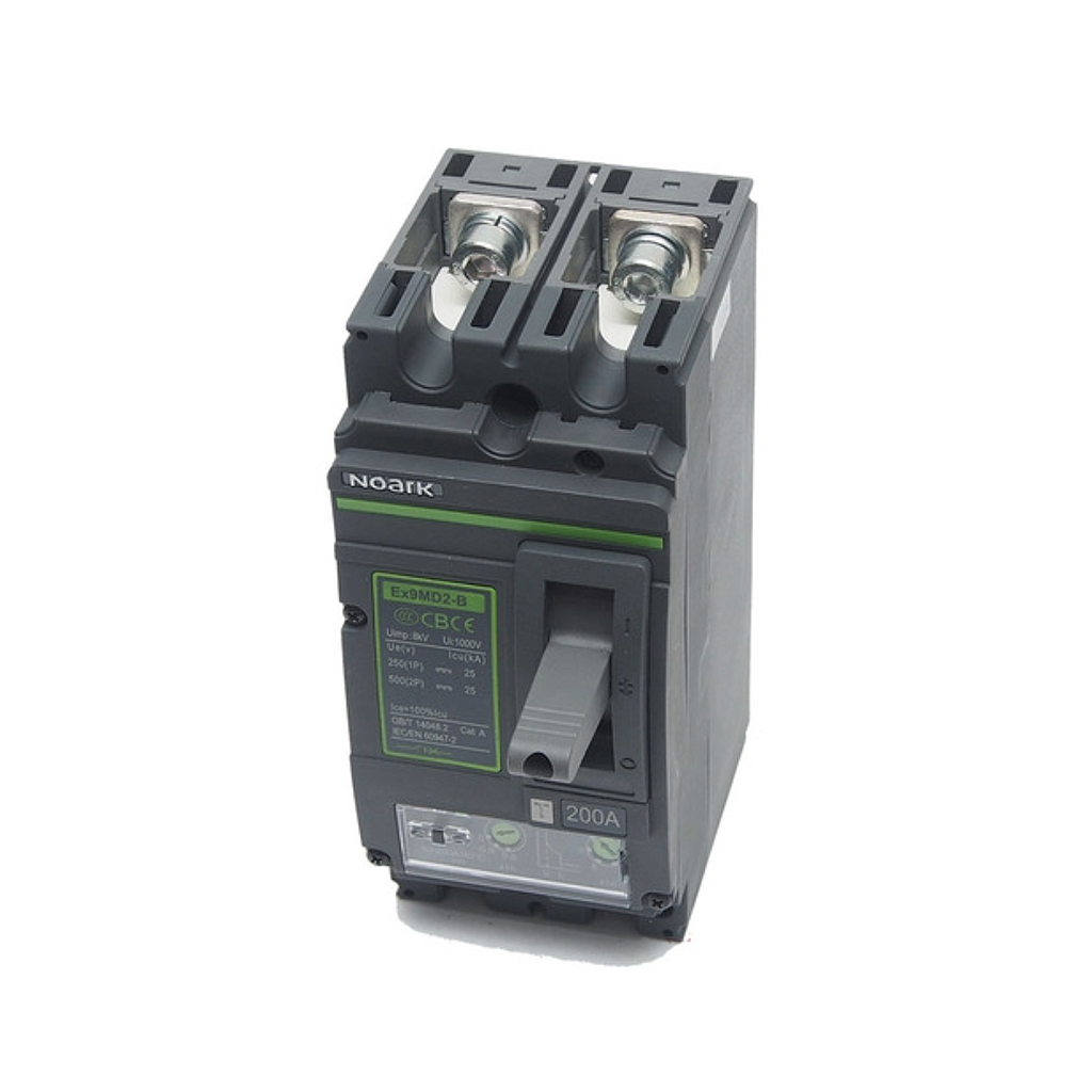 [N28903] Noark 200A Ex9MD2B DC Moulded Case Circuit Breaker MCCB 2 Pole 25kA (852901)
