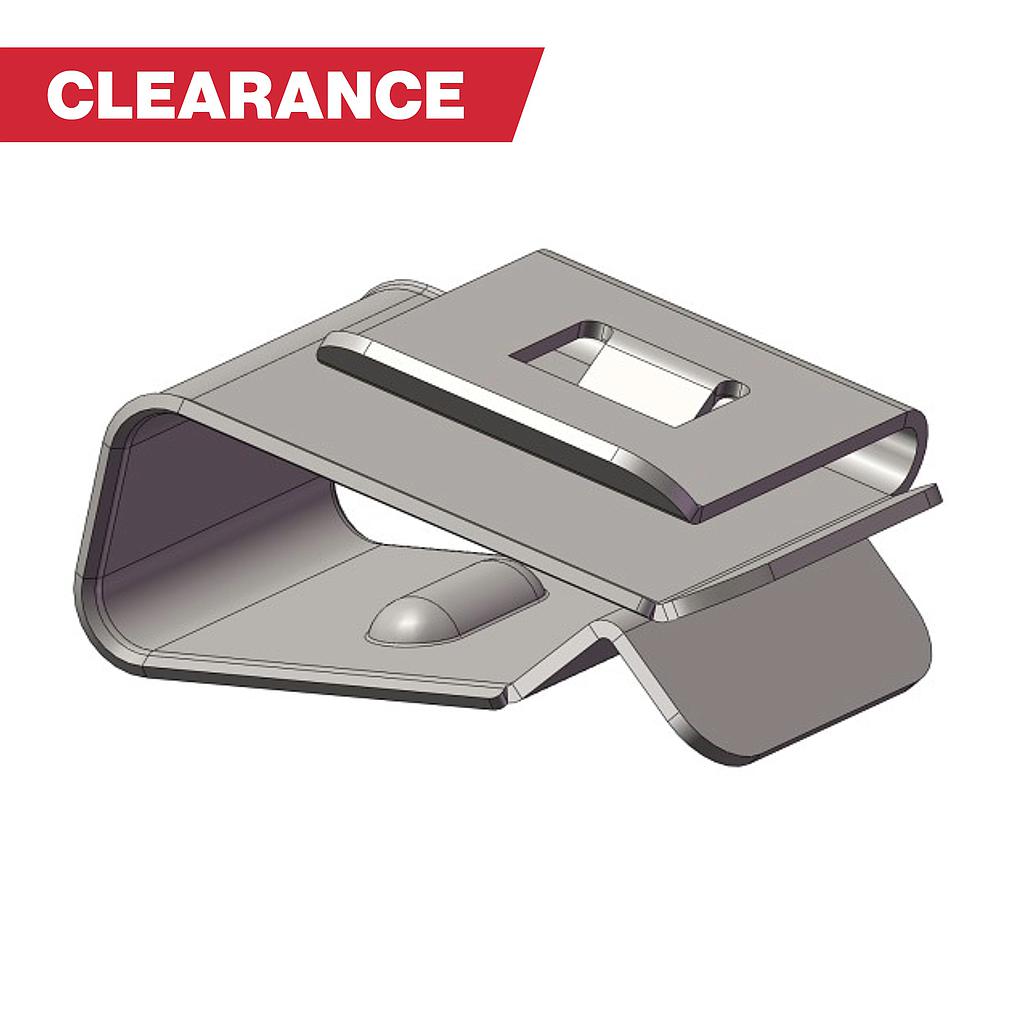 [EZ-CC-PV/2/L] CLEARANCE Clenergy PV-ezRack Capilano Cable Clip for PV Panels for holding 2 cables, Landscape