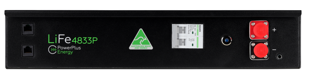 [LiFe4833P] PowerPlus Energy 2RU, 48VDC, 3.3kWh LFP Chemistry Self-Managed Battery