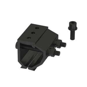 [ER-I-34/BA] Clenergy PV-ezRack SolarRoof, Brooklyn Universal Klip-lok Clamp, Black Anodized