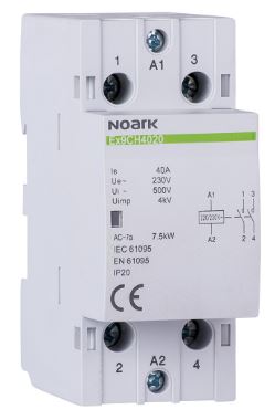 [102425] Noark Ex9CH63 2 Pole 63A 230V Contactor 1N/O 1 N/C
