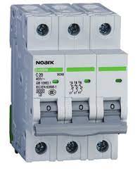 [N86316] Noark Ex9B 20A THREE POLE 6KA AC CIRCUIT BREAKER MCB C CURVE