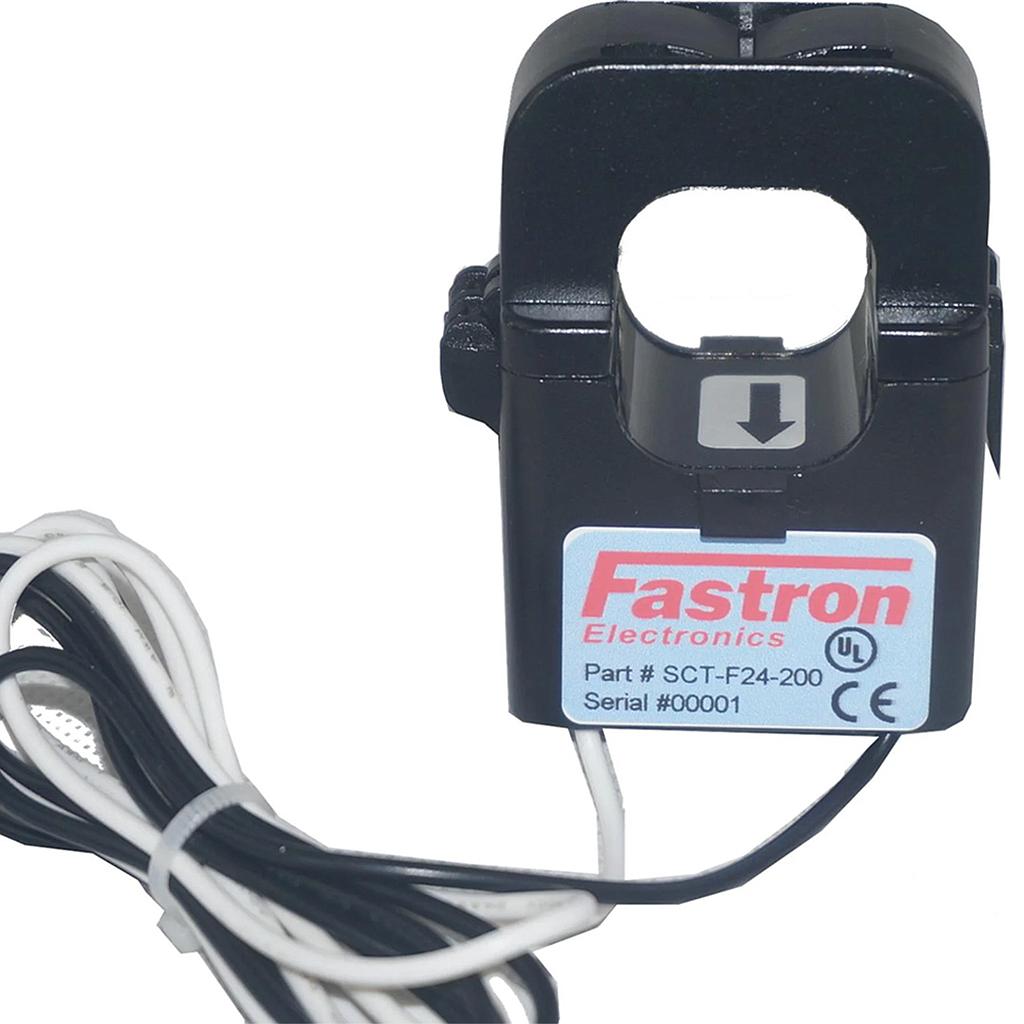 [FE 150/0.333V CT FP24] Fastron Electronics 150 Amp Rated CT - Split Core - 24mm (0.333V Secondary)