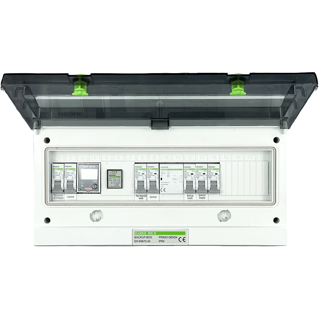 [FRONIUS-1P-BACKUPBOX] Noark 63A Single Phase IP65 Backup Box For Fronius Primo GEN24 