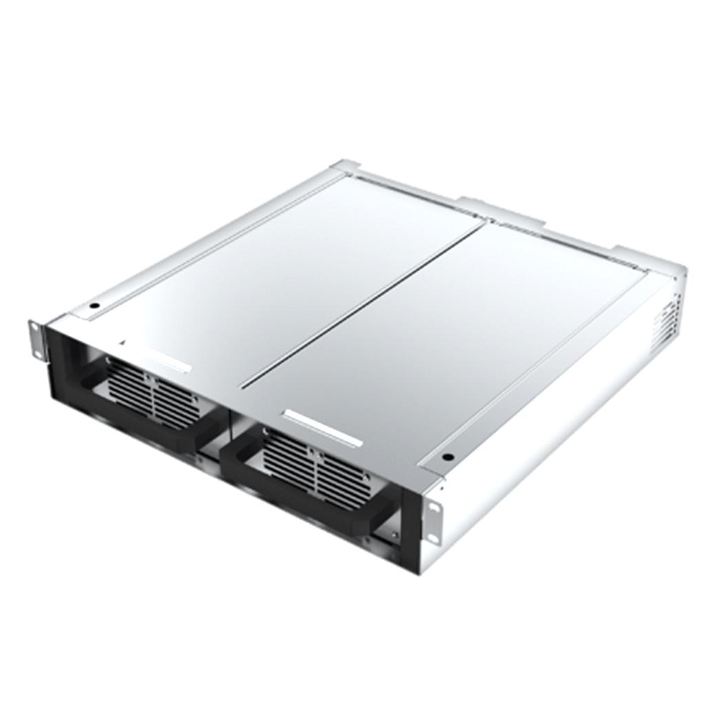 [SRX 2U Rack Shelf] AERL SRX Rack Shelf for -R Charge Controllers (2 modules)
