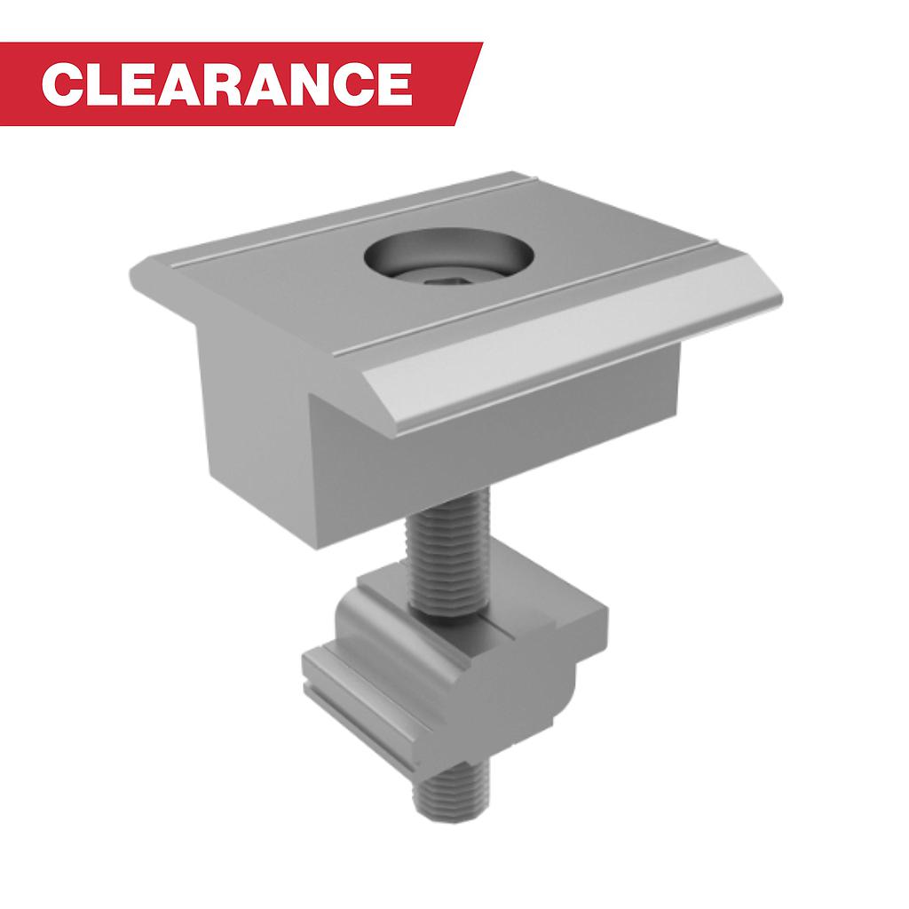 [ER-IC-ST28] CLEARANCE Clenergy PV-ezRack 28mm Mid Clamp (Suits frame sizes 24-31mm)