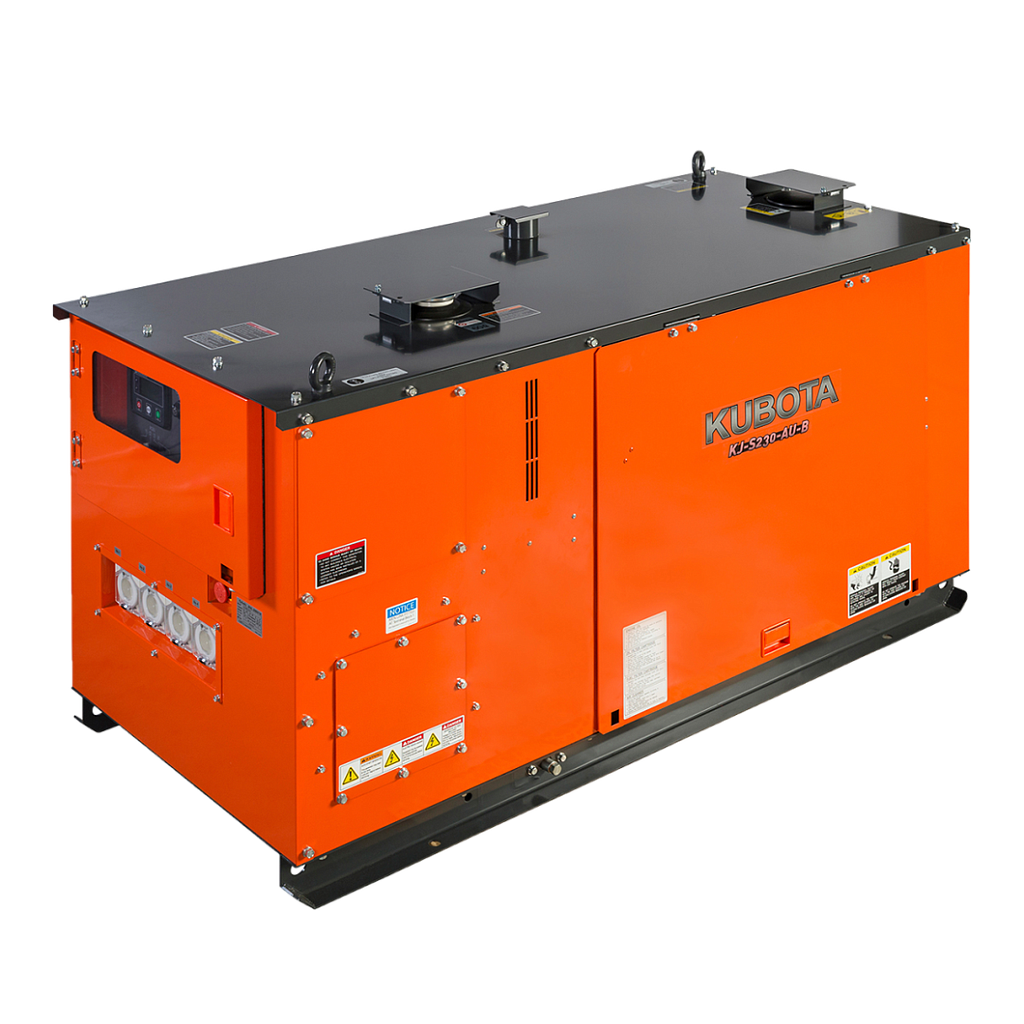[KJ-S230-Au-B] Kubota KJ-S230-Au-B  25.3kVA Single Phase Diesel Generator