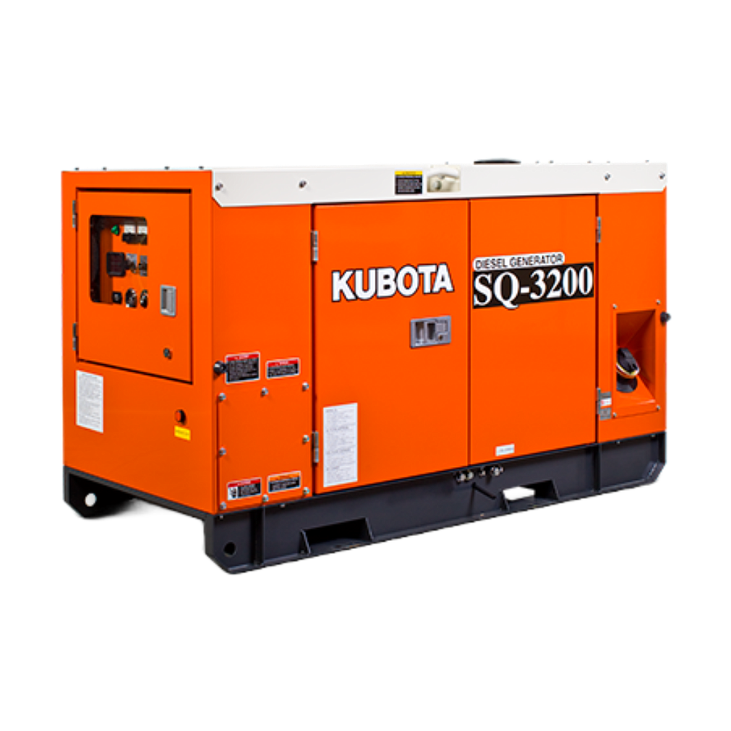 [SQ-3200B-AU-B] Kubota SQ-3200B-AU-B 22kVA (17.6kW) Three Phase Diesel Generator