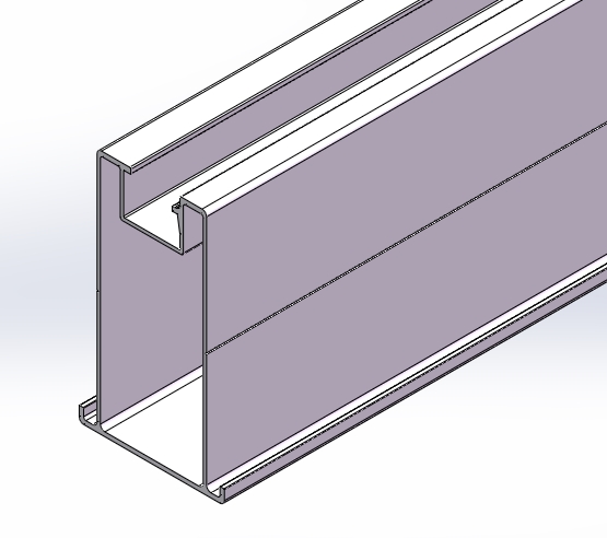 [ER-R-T110/4400] Clenergy PV-ezRack T-Rail, 110*4400mm