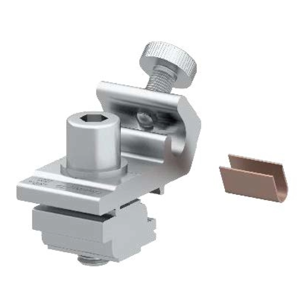 [EZ-GL-ST/UC] Clenergy PV-ezRack, Grounding Lug with U-Shape Copper Channel