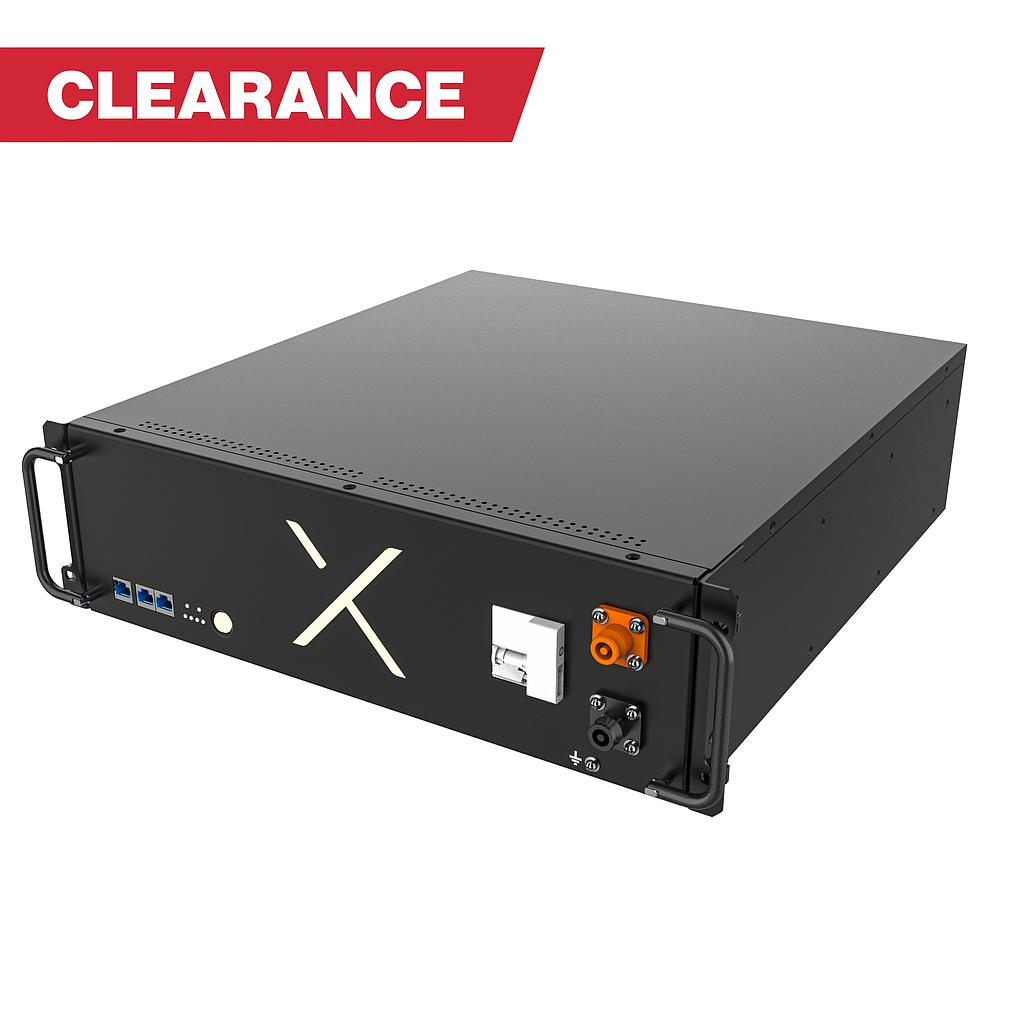 [XESSION-5120] CLEARANCE XESS ION STORAGE MODULE | Battery LiFePO4, 5.12 kWh, 100 Ah 51.2 V DC, IP40