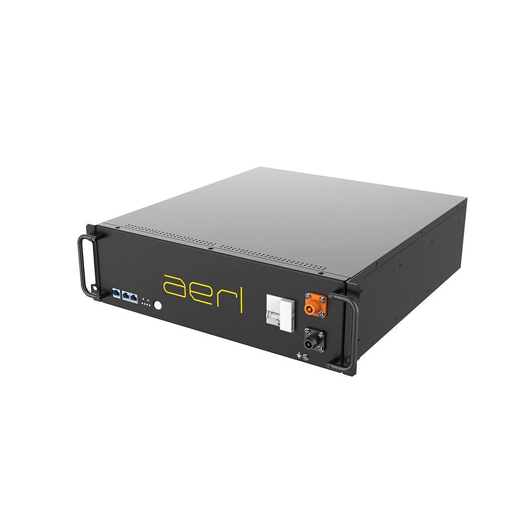 [LiFe2-5120S] AERL Battery LiFePO4, 5.12 kWh, 100 Ah 51.2 V DC, IP40