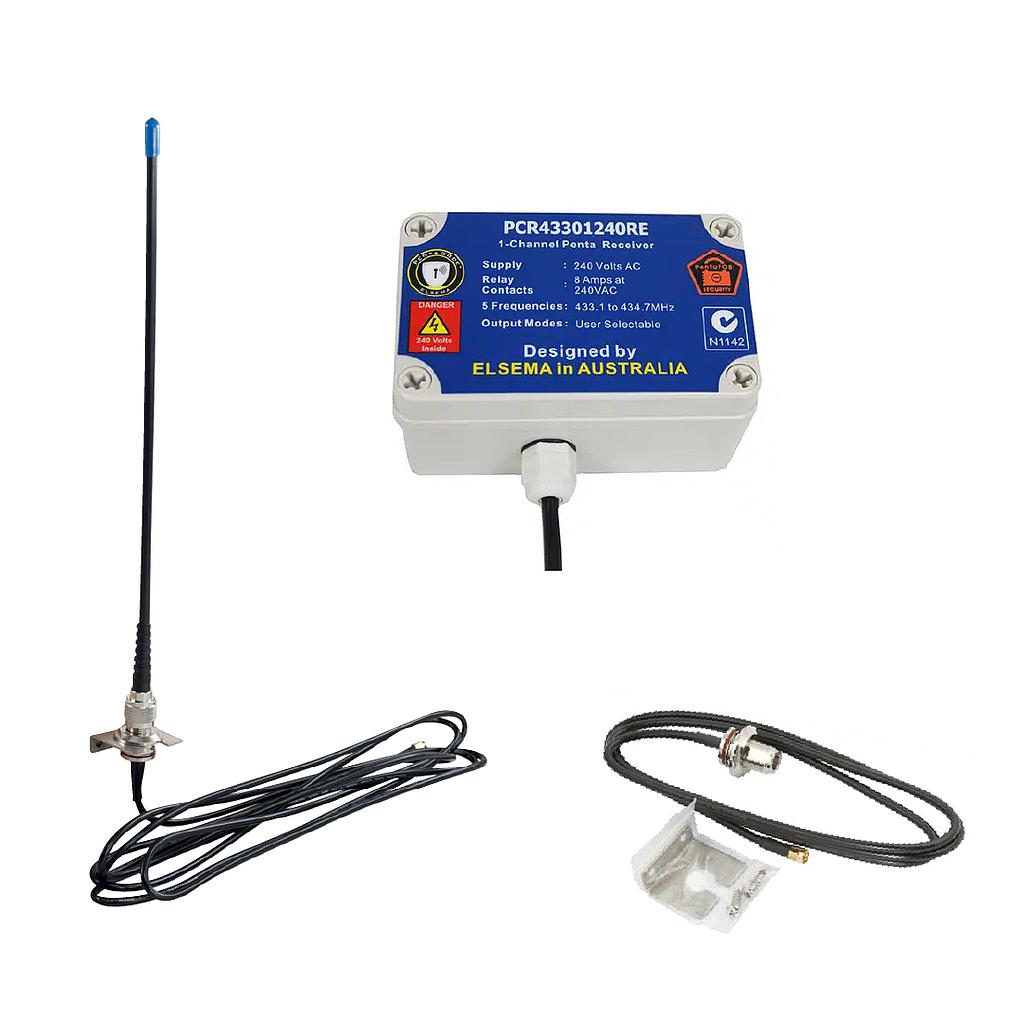 [433KITREC] Elsema 433Mhz Remote Contactor Tripping Additional Receiver Kit (For Additional Remote Locations)
