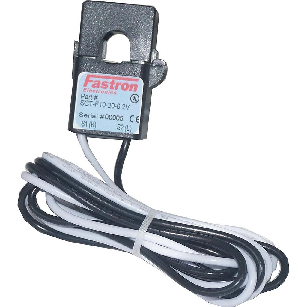 [FE 100/0.333V CT FP16] Fastron Electronics 100 Amp Rated CT - Split Core - 16mm (0.333V Secondary)
