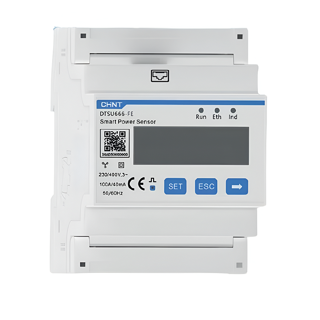 [DTSU666-FE] Sungrow Three Phase CT Connect Energy Meter (5A CTs) For EV Charger Dynamic Load Management