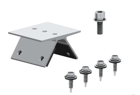 [ER-I-65] Clenergy PV-ezRack SolarRoof, SADL Bracket A2 (Lysaght Trimdek)