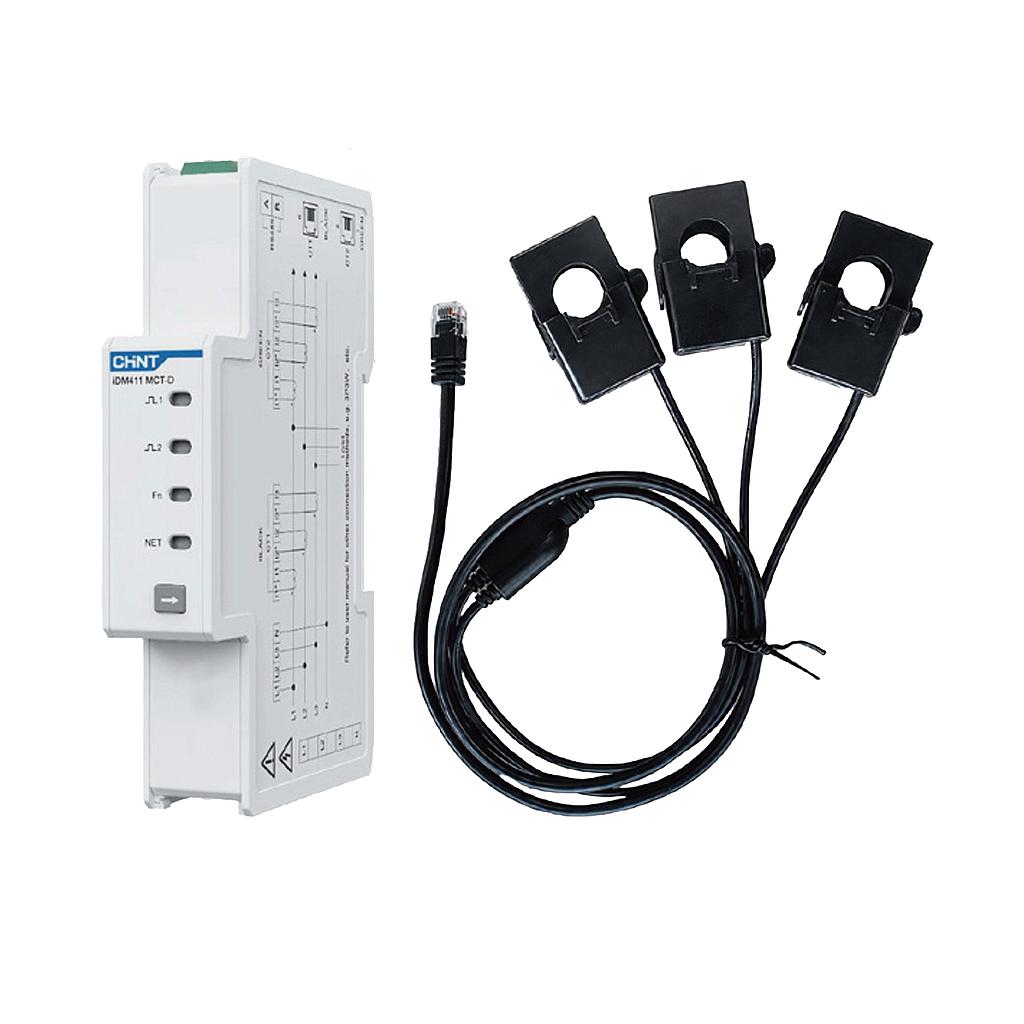 [SAJ-3P-Meter-3CT] SAJ Smart Meter Three Phase With 3x 100A/40mA Split Core CTs 16mm