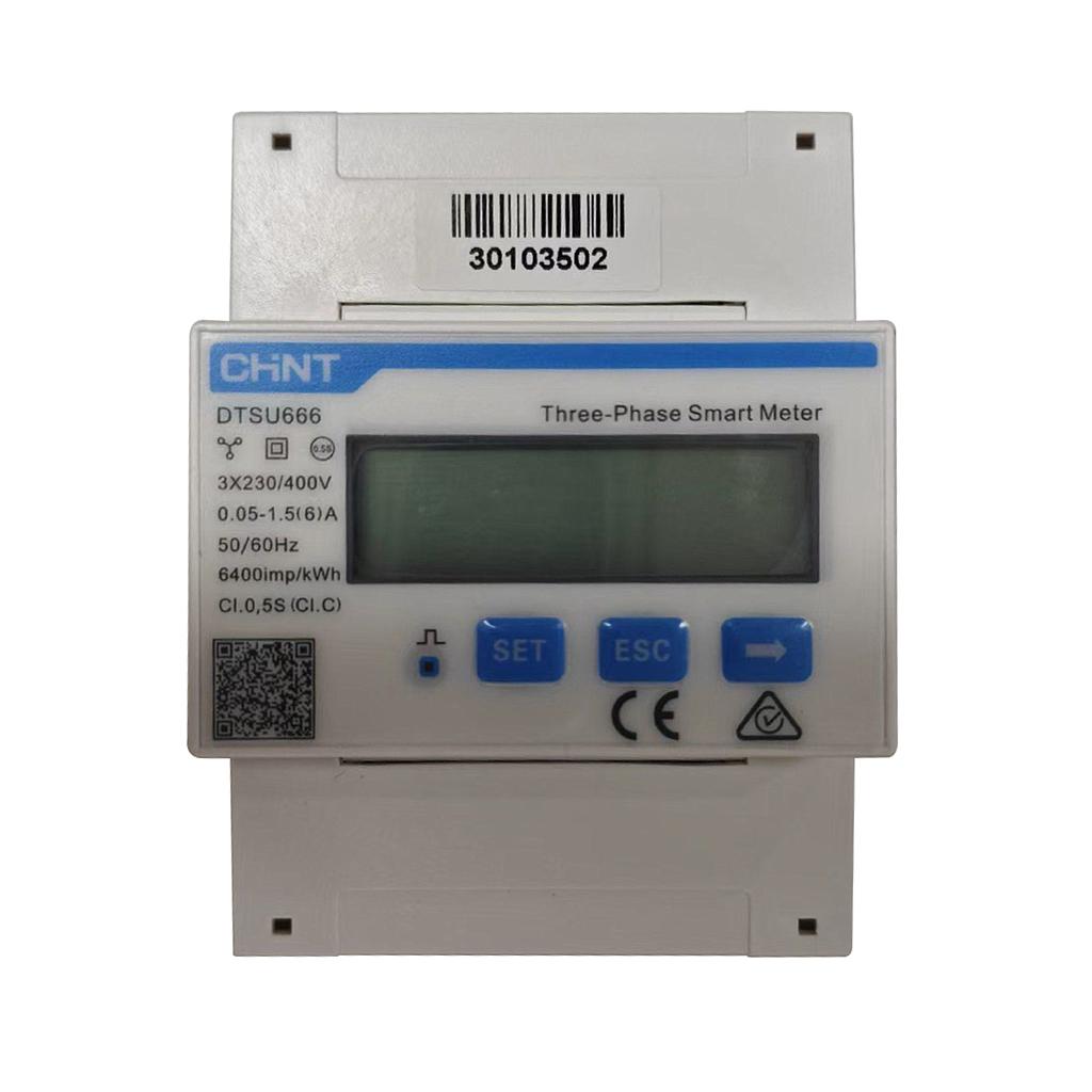 [30103502] SAJ DTSU666 1.5(6)A Smart Meter For Use With H2 Hybrid & eManager-C1 Pro (5A CTs)